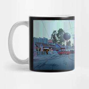 Sphere in Abandoned Town Mug